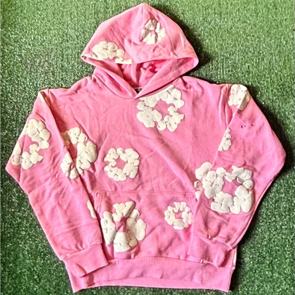 Pink Denim Tears Hoodie